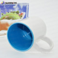 Sunmeta manufacturer High Quanlity 11oz blank sublimation mug color inside